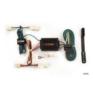 CURT | Custom Wiring Harness, 4-Way Flat Output - Echo / Matrix XR / XRS 1.5L / 1.8L 2000-2008