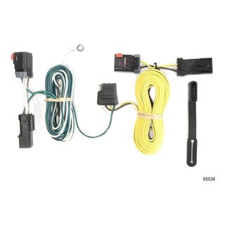 CURT | Custom Wiring, 4-Way Flat Output - 300 / Challenger / Charger 2005-2014