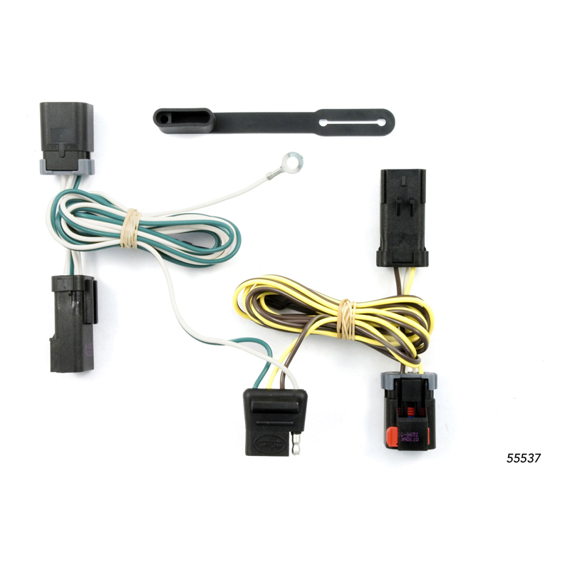 CURT | Custom Wiring, 4-Way Flat - Town & Country / Caravan / Grand Caravan 2004-2007