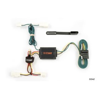 CURT | Custom Wiring Harness, 4-Way Flat Output - Corolla 1.8L / 2.4L 2003-2013