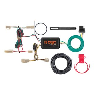 CURT | Custom Wiring Harness, 4-Way Flat Output - RX330 / RX350 3.3L / 3.5L 2004-2012