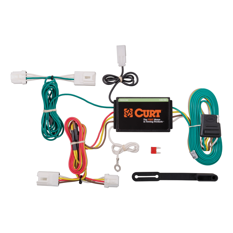 CURT | Custom Wiring Harness, 4-Way Flat Output - Murano 3.5L 2003-2014 CURT Electrical & Wiring