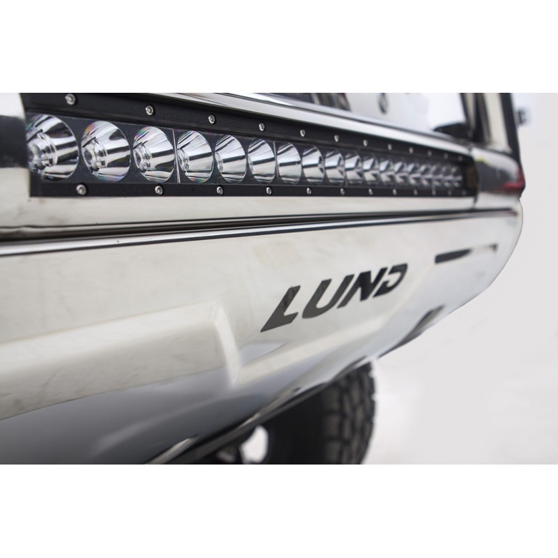 Lund | Bull Bar With Led Light Bar-Stainless Steel - F-150 2004-2024