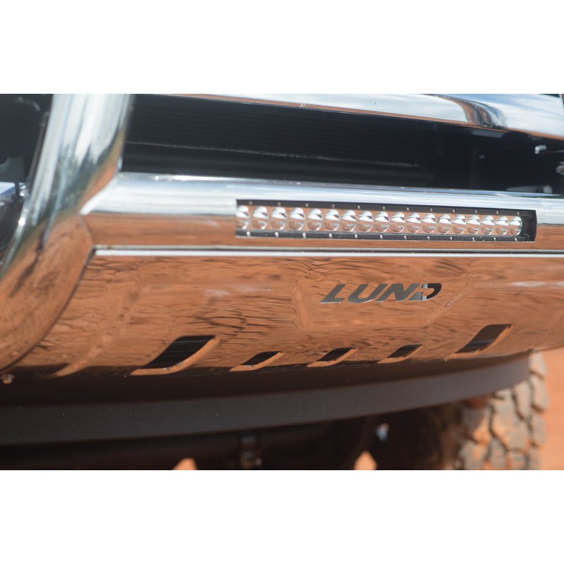 Lund | Bull Bar With Led Light Bar-Stainless Steel - F-150 2004-2024