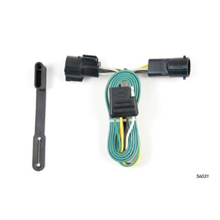 CURT | Custom Wiring Harness, 4-Way Flat Output - F-150 / Heritage 2000-2007 CURT Electrical & Wiring