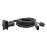 CURT | 7' Custom Wiring Extension Harness (Adds 7-Way RV Blade to Truck Bed) - Dakota / 1500 / 2500 / 3500 2000-2010