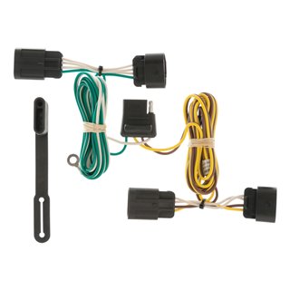 CURT | Custom Wiring Harness, 4-Way Flat Output - Equinox / Terrain 2010-2017 CURT Electrical & Wiring