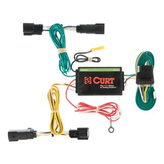 CURT | Custom Wiring Harness, 4-Way Flat Output - MKX 3.7L 2011-2015