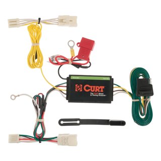 CURT | Custom Wiring Harness, 4-Way Flat Output - Prius V 1.8L 2012-2017
