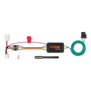 CURT | Custom Wiring Harness, 4-Way Flat Output - CR-V 2.4L 2012-2016