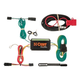 CURT | Custom Wiring Harness, 4-Way Flat Output - Malibu / Malibu Limited 2013-2016 CURT Electrical & Wiring