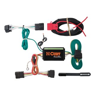 CURT | Custom Wiring Harness, 4-Way Flat Output - Encore 1.4T 2013-2016 CURT Electrical & Wiring