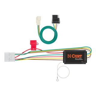 CURT | Custom Wiring Harness, 4-Way Flat - RX350 / RX350L / Highlander 2008-2021 CURT Electrical & Wiring