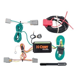 CURT | Custom Wiring Harness, 4-Way Flat Output CURT Electrical & Wiring