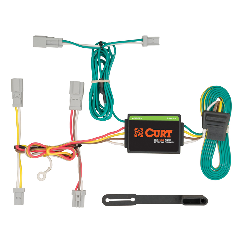 CURT | Custom Wiring Harness, 4-Way Flat Output - TL 3.2L / 3.5L 2004-2008
