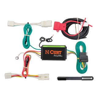 CURT | Custom Wiring Harness, 4-Way Flat Output - Elantra / Elantra GT / Ioniq 2014-2021 CURT Electrical & Wiring