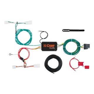 CURT | Custom Wiring Harness, 4-Way Flat Output - NX200t / NX300h 2.0T / 2.5L 2015-2021 CURT Electrical & Wiring