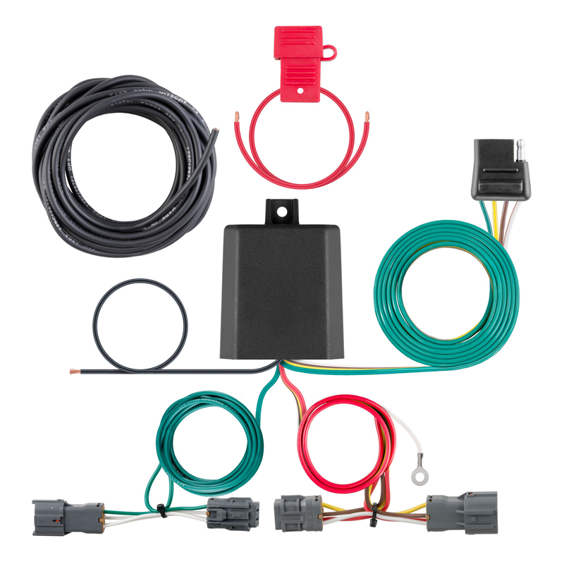 CURT | Custom Wiring Harness, 4-Way Flat Output - Sorento 2.4L / 3.5L 2011-2013