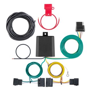 CURT | Custom Wiring, 4-Way Flat - Ford / Lincoln / Mazda / Mercury 2004-2012