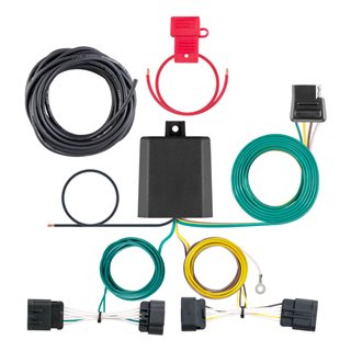 CURT | Custom Wiring Harness, 4-Way Flat Output - Durango 2014-2022
