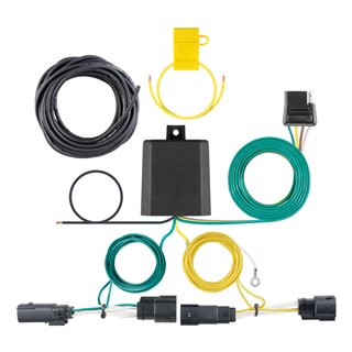 CURT | Custom Wiring Harness, 4-Way Flat Output - Fusion 2013-2020