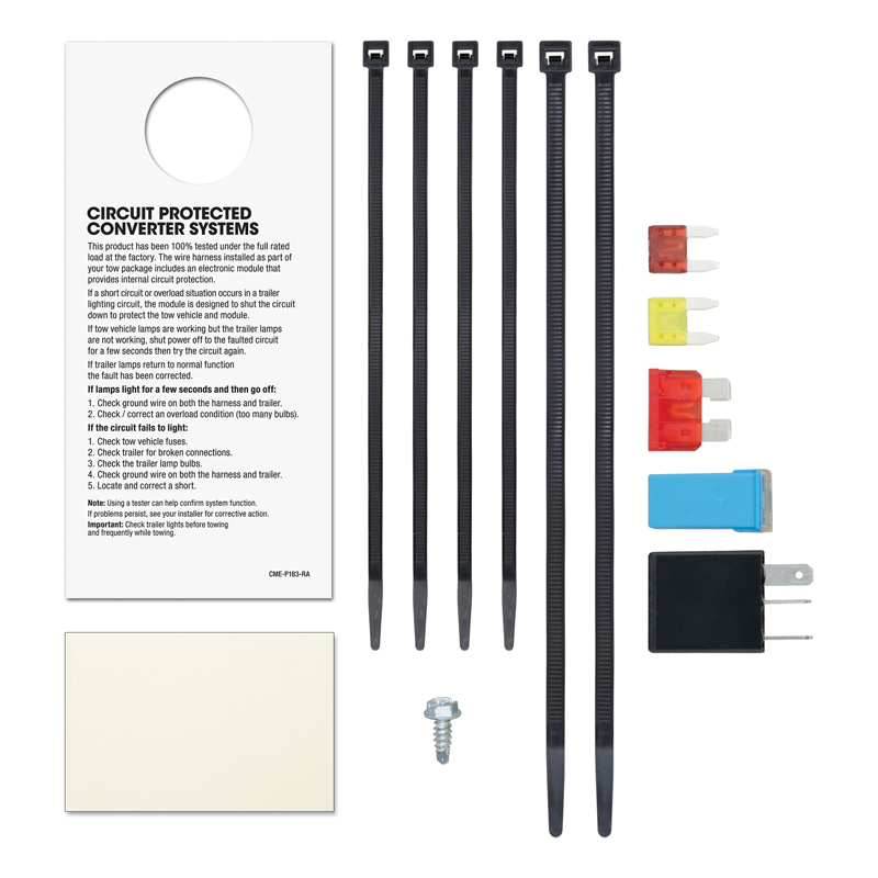 CURT | Custom 4-Flat - Pilot / Ridgeline 3.5L 2009-2023