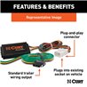 CURT | Custom 4-Flat - CR-V 1.5T / 2.0L / 2.4L 2017-2022