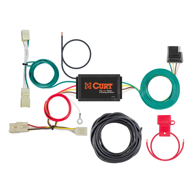 CURT | Custom Wiring Harness, 4-Way Flat Output - Forte / Forte Koup 2014-2018