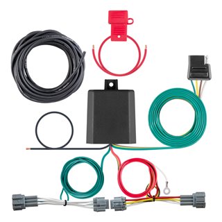 CURT | Custom Wiring Harness, 4-Way Flat Output - Kicks 1.6L 2018-2022