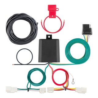 CURT | Custom Wiring Harness, 4-Way Flat Output - RAV4 2.5L 2019-2022