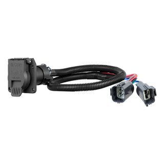 CURT | Custom Wiring Harness, 7-Way RV Blade Output - F-250 / F-350 2020-2022