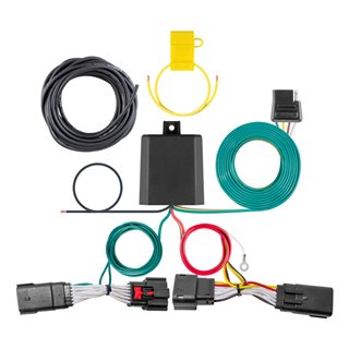 CURT | Custom Wiring Harness, 4-Way Flat Output - Nautilus 2.0T / 2.7T 2019-2023 CURT Electrical & Wiring