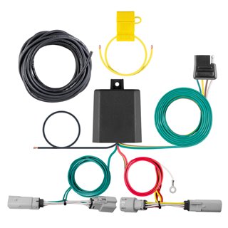 CURT | Custom Wiring Harness, 4-Way Flat Output - Aviator 3.0T 2020-2022