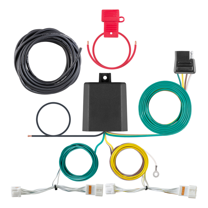 CURT | Custom Wiring Harness, 4-Way Flat Output - Sonata 1.6T / 2.0L / 2.5L 2020-2022