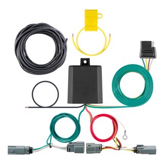 CURT | Custom Wiring Harness, 4-Way Flat Output - Bronco Sport 1.5T / 2.0T 2021-2023