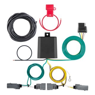 CURT | Custom Wiring Harness, 4-Way Flat Output - F-150 2021-2022