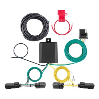 CURT | Custom Wiring Harness, 4-Way Flat Output - Grand Cherokee / Grand Cherokee L 2021-2022