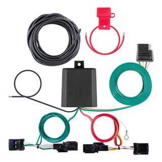CURT | Custom Wiring Harness, 4-Way Flat Output - Sorento / Sportage 1.6T / 2.5L 2022-2023