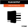 CURT | Custom Wiring Harness, 5-Way Flat Output - Equinox / Terrain 2010-2017