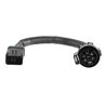 CURT | 8-Prong Factory Harness Adapter (Rectangular 8-Prong to USCAR Socket) - Chrysler / Dodge / Jeep / Mitsubishi 2000-2010