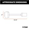 CURT | 8-Prong Factory Harness Adapter (Rectangular 8-Prong to USCAR Socket) - Chrysler / Dodge / Jeep / Mitsubishi 2000-2010