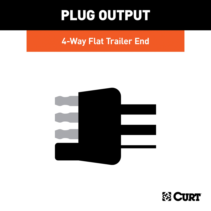 CURT | Custom Towed-Vehicle RV Wiring Harness - Equinox / Terrain 2010-2017 CURT Electrical & Wiring