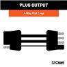 CURT | Custom Towed-Vehicle RV Wiring Harness - RAV4 2.5L 2013-2018
