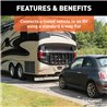 CURT | Custom Towed-Vehicle RV Wiring Harness - F-250 / F-350 2017-2019