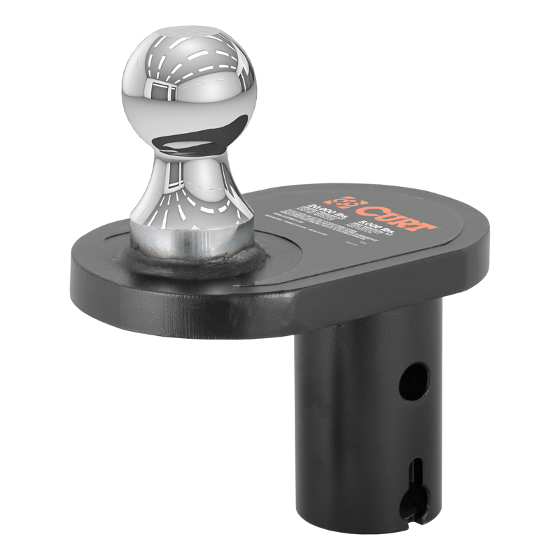 CURT | Double Lock 2-5/16" Offset Gooseneck Ball (4" Rearward Offset) CURT Hitch Balls & Mounts