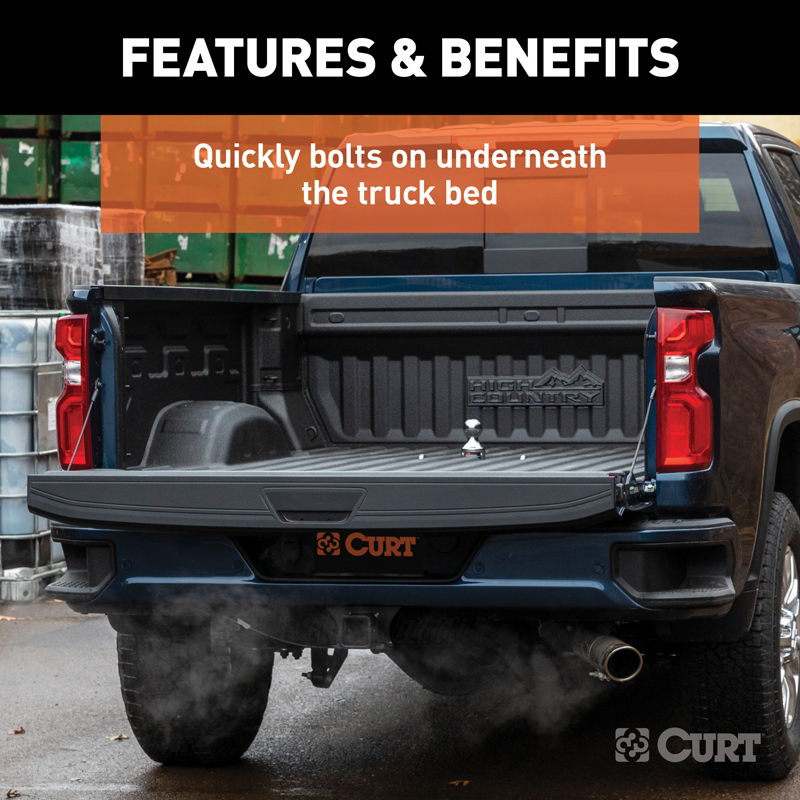 CURT | OEM-Style Gooseneck Hitch - Silverado / Sierra 2500 HD / 3500 HD 6.6L 2020-2023 CURT Gooseneck Hitches