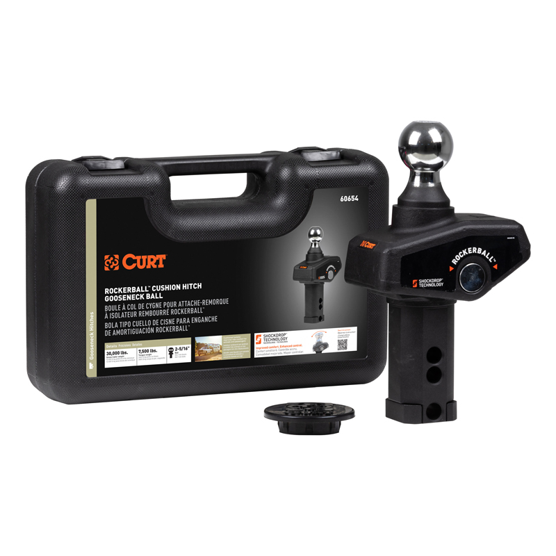 CURT | RockerBall 2-5/16" Cushion Hitch Gooseneck Ball