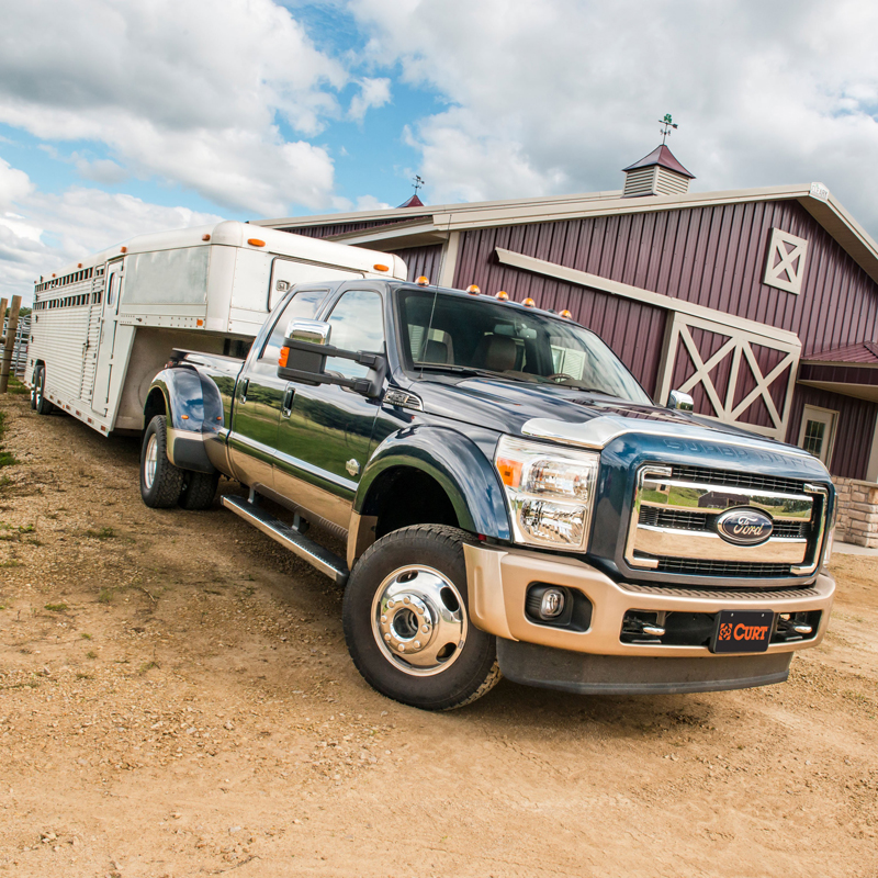 CURT | Double Lock EZr Gooseneck Hitch Kit with Brackets - F-250 / F-350 2000-2010