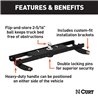 CURT | Double Lock Gooseneck Hitch Kit w/ Brackets - Silverado / Sierra 2500 HD / 3500 HD 6.0L / 6.6L 2011-2019 CURT Goosenec...