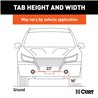 CURT | Custom Tow Bar Base Plate - Equinox 2018-2022 CURT Tow Bars